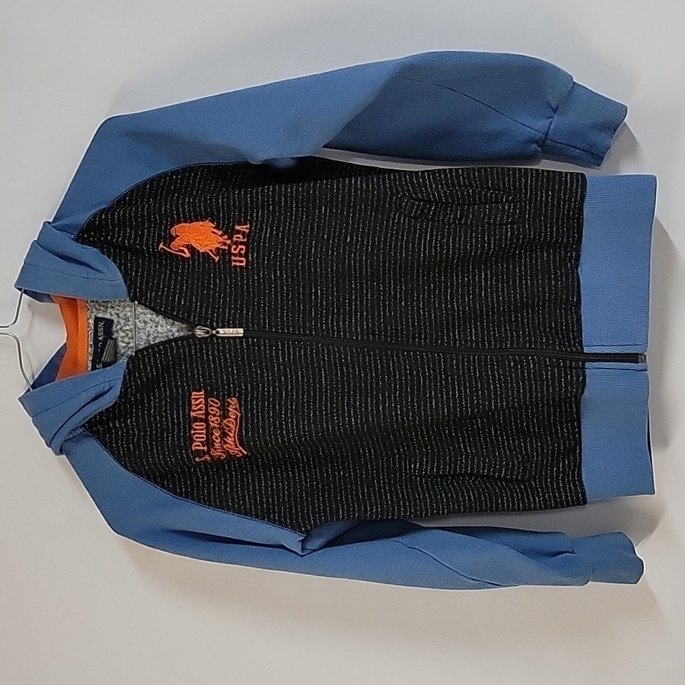 U.S. Polo Assn Youth Full-Zip Hoodie, Size 10/12